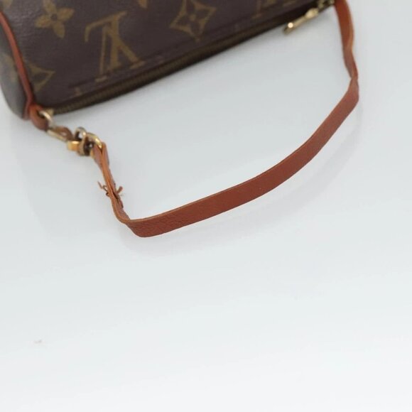 LOUIS VUITTON Monogram Papillon Pouch LV Auth BA4621 - Picture 8 of 16